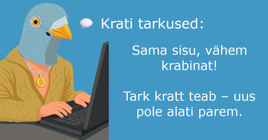 Rahakratt tarkused kasutatud sülearvutite ja 1it.ee kohta